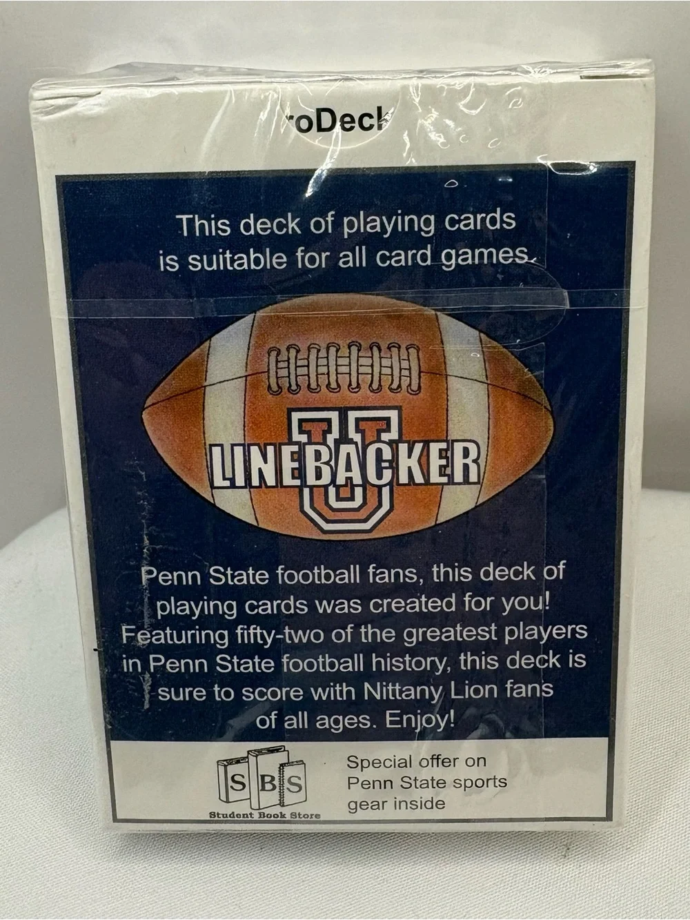 Penn State Hero Decks Football Hero Playing Cards Set Factory Sealed